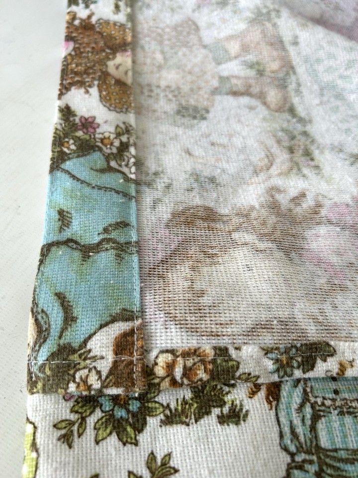 Panel Server Advanced Vintage 1970s Sarah Kay single curtain panel - Rod pocket | eBay