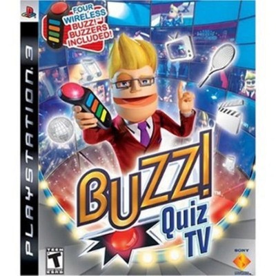 Buzz! Quiz TV for Playstation 3
