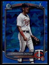 2025 Bowman Chrome Sapphire Haritzon Castillo #BCP-161 Blue 1st Bowman