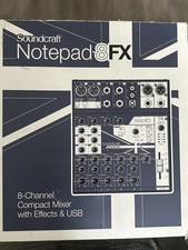 Soundcraft Notepad8FX Small Format 8 Channel ...