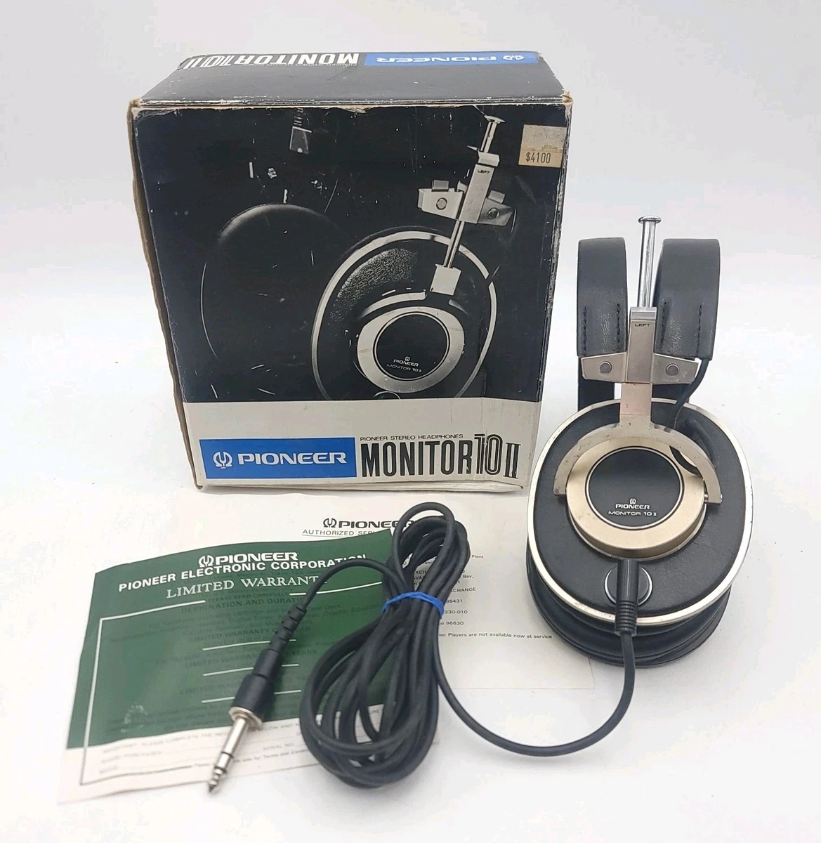 Casque Pioneer Monitor 10 II Vintage – Boîte D’origine, état Proche Du Neuf, Japon