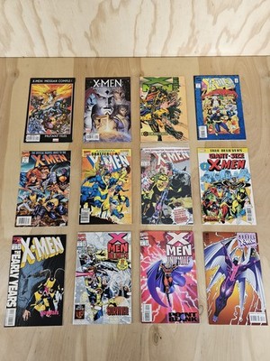 X-Men Comic Lot Mixed Lot 12 Comics