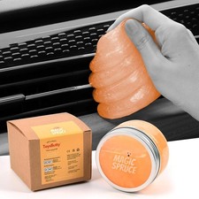 Car Cleaning Gel Kit for Car Interior, High End Orange Scented Cleaning-Orange