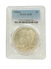 1934-D Peace Silver Dollar PCGS AU55