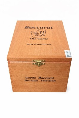 Baccarat Gordo Havana Selection Wooden Cigar Box for 25 Cigars