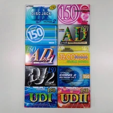 [Reserved Listing] TDK & maxell & AXIA 150min Blank Audio Cassette Tape 10 PCS