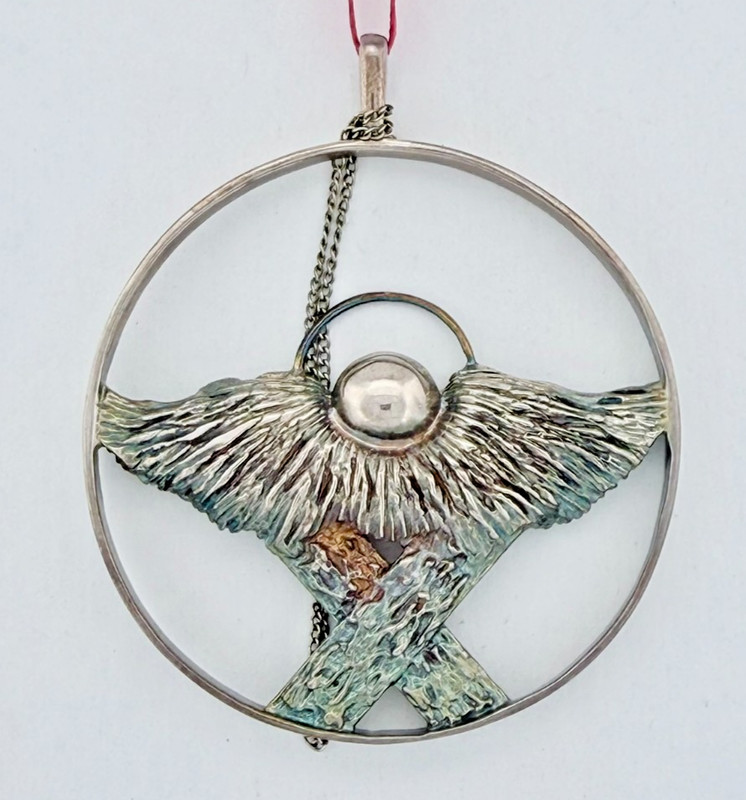 2001 Susan Gorman Child of Wonder Sterling Ornament #121824 *23 Grams*