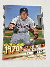 2020 Topps Baseball #DB-40 - Phil Niekro - Atlanta Braves