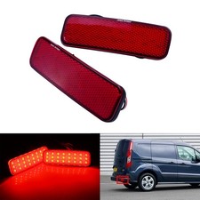 2x LED Reflektor Stoßstange Hinten Bremslicht für Ford Transit Connect 2013-UP