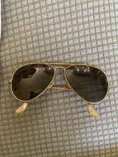 Bausch  Lomb Aviator Sunglasses 1/30 10k Goldfilled Metal Frame Range 1970s-90s