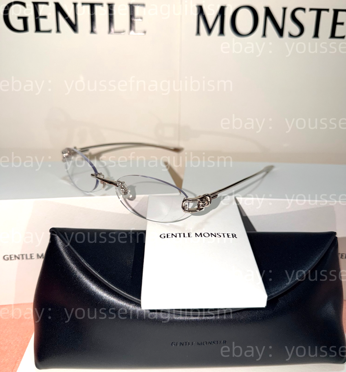 2026 GentleMonster Sunglasses Bouquet - Musubi 02 Silver Frame