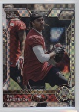 2015 Topps Chrome Rookies Retail X-Fractor Dres Anderson #169 0c4