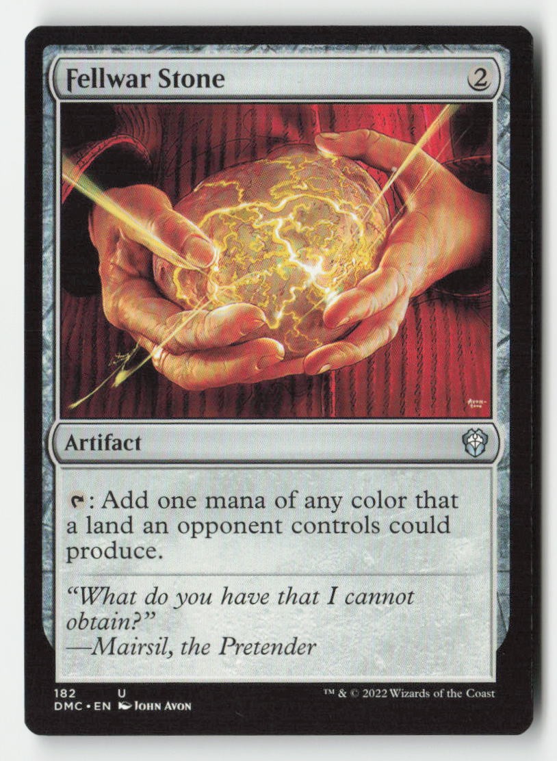 Fellwar Stone 182 Uncommon Commander: Dominaria United Magic: The Gathering NM