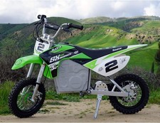 Razor MX650 Dirt Rocket High-Torque Electric Motocross Dirt Bike, 17 MPH, Orange