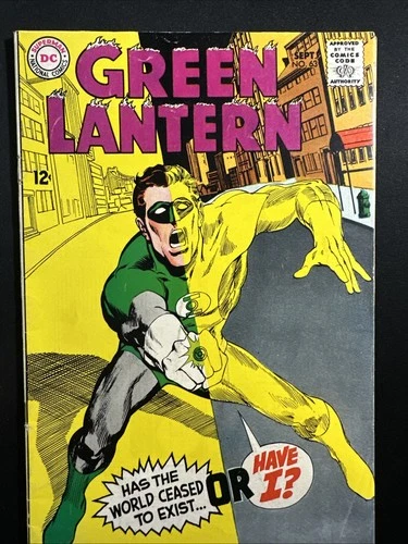 GREEN LANTERN #63 1968 Vintage Silver Age DC Comics 1st Print VG *A2