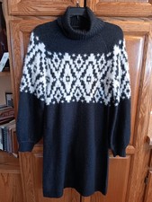 Maurices Blk/ivory Sweater Dress NWOTs Sz XS