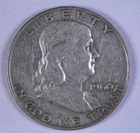 1960-D Franklin Half Dollar SILVER, Fine Condition
