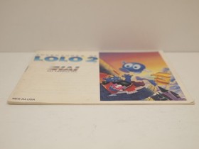 Adventures of Lolo 2 (Nintendo | NES) Authentic MANUAL ONLY