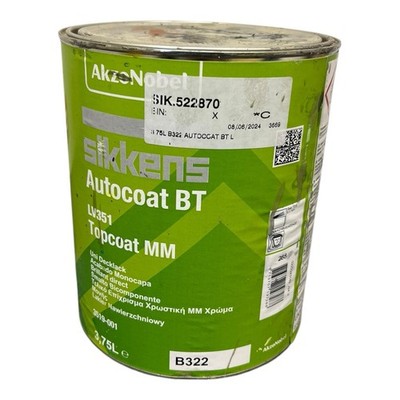 Sikkens Autocoat BT LV351 TopCoat MM B322 3,75L