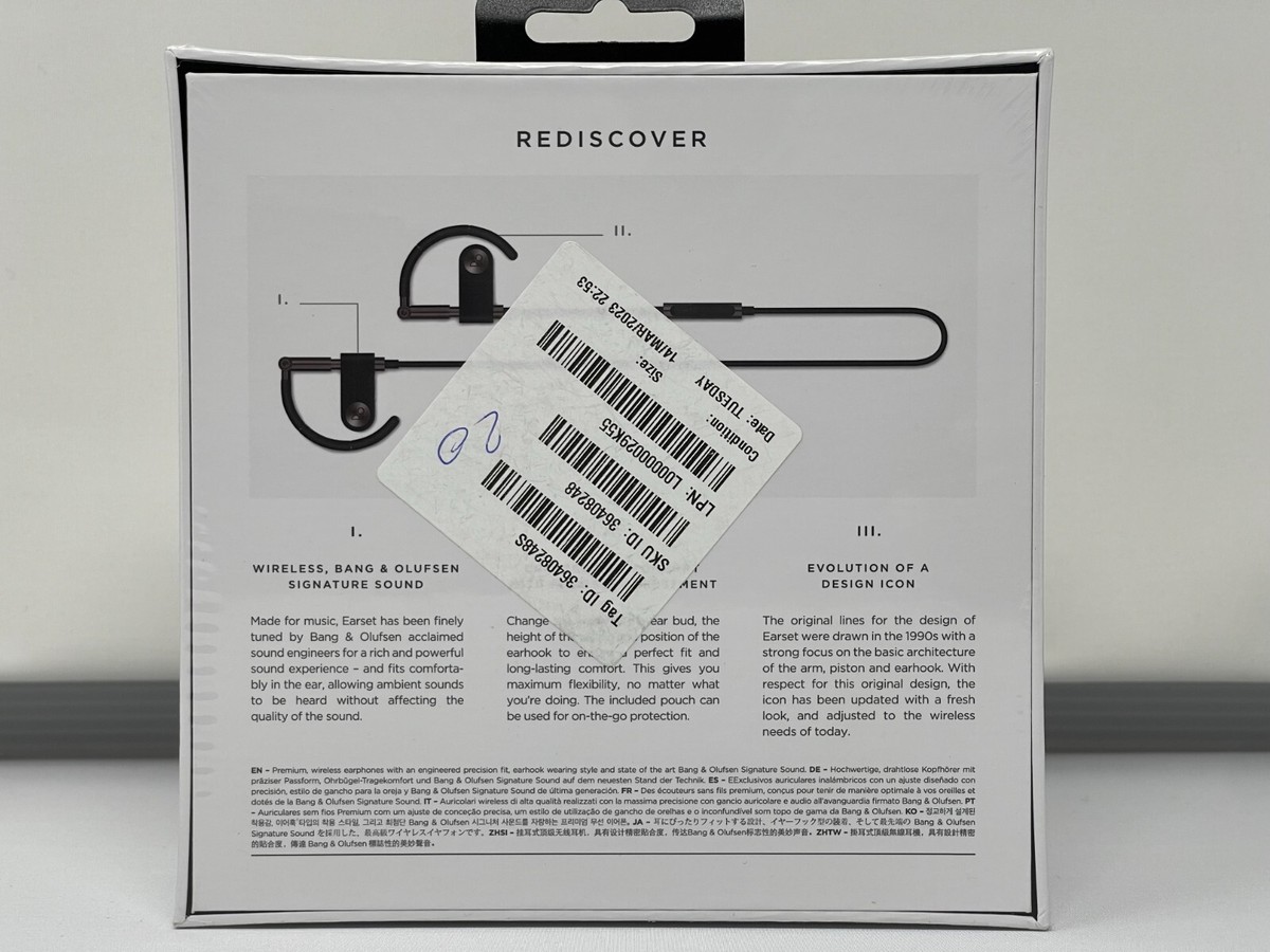 Bang & Olufsen Earsets Premium Wireless in-Ear Earphones