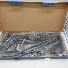 Insignia - Full-Size Wireless Ergonomic Membrane Keyboard - Black [NS-PK4KCB23]