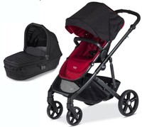 Britax B-ready Baby Stroller Poppy W Bassinet Pram System Travel Single / Double Britax B-ready Baby Stroller Poppy W Bassinet Pram System Travel Single / Double
