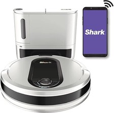 Shark IQ QR1000 Wi-Fi Robot Vacuum w/ Self-Empty Base  Self-Cleaning Brushroll
