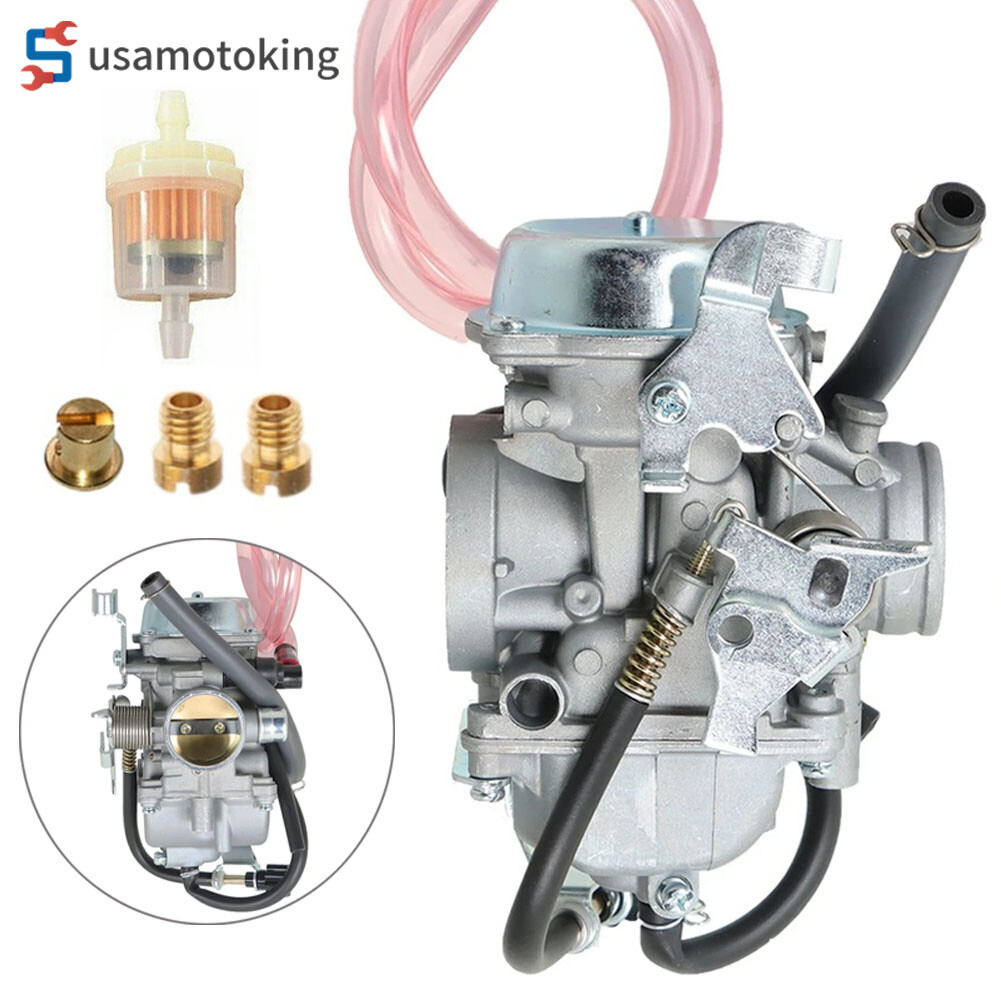 15センチ ジョイフルメイト カバ For Kawasaki Mojave 250 KSF250 Carburetor Carb kit Assembly 1987