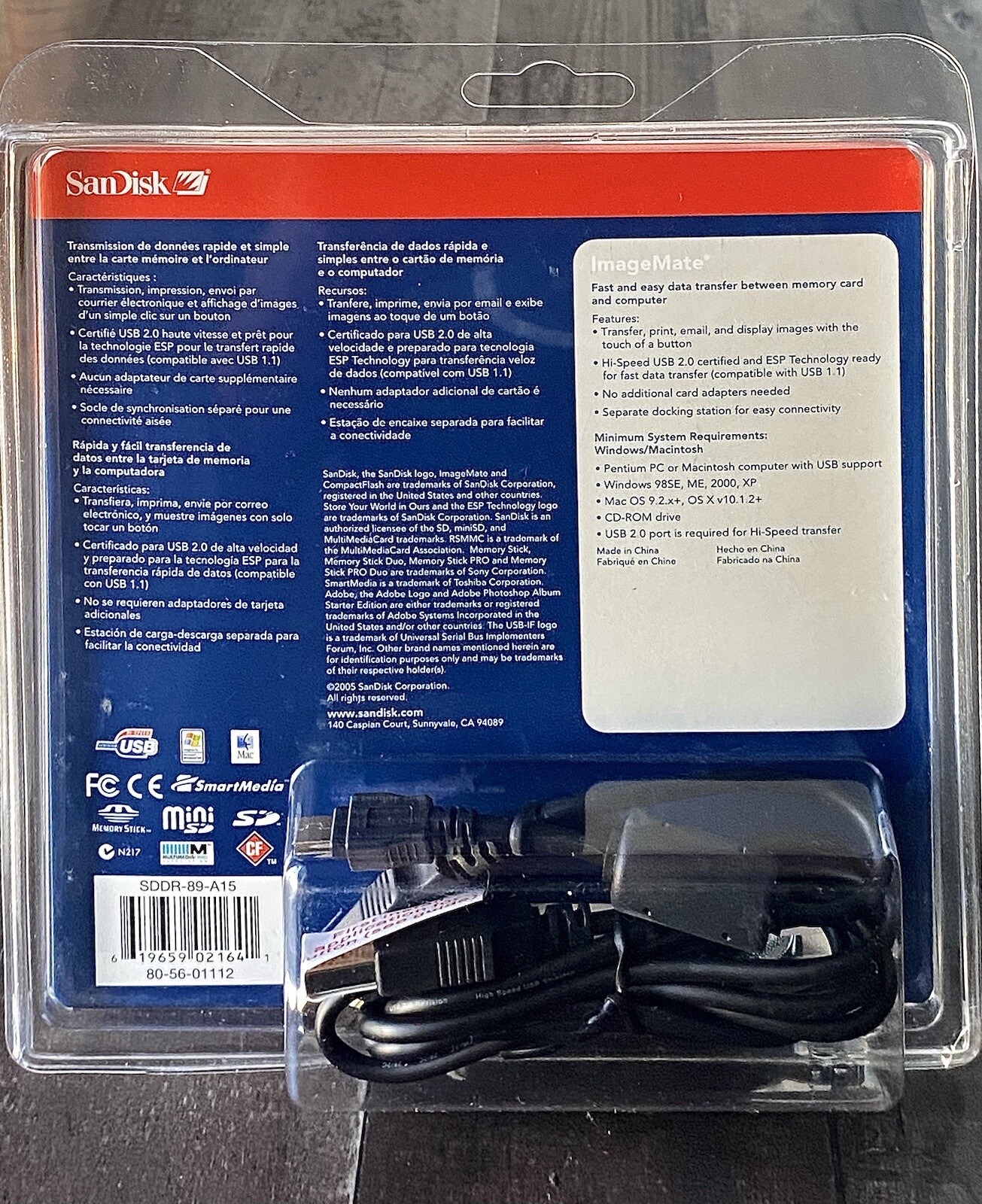 SanDisk ImageMate 12 in 1 USB 2.0 Flash Memory Card