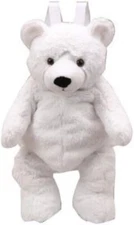 Unipak 1874PL Polar Bear Backpack, Plush Toy, 16-inches High