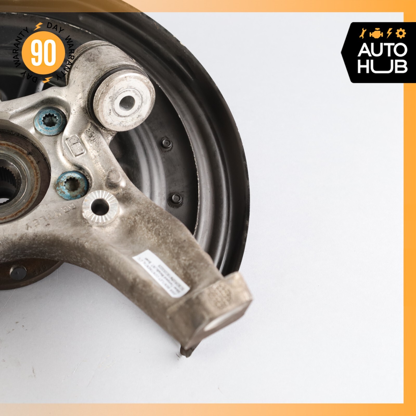 07-12 Bentley Continental GTC Rear Left Side Spindle Knuckle Hub OEM 46k