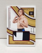 CHARLIE DEMPSEY 2023 Immaculate WWE Standout Memorabilia Relic ~ PATCH #'d /25