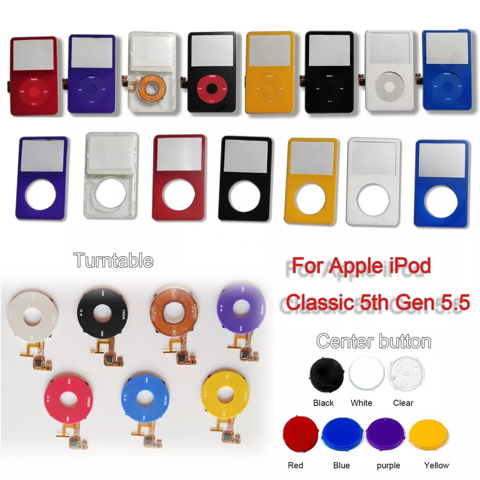 NEW Replacement Face Plate For Apple iPod Classic 5th Gen 5.5