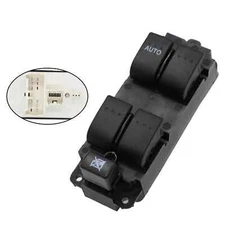 Master Power Window Control Switch Driver Side For 2004-2009 Mazda 3 BN8F66350A