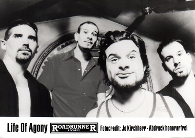 Life Of Agony - Promo Press Photo 1990's - River Runs Red - Mina Caputo