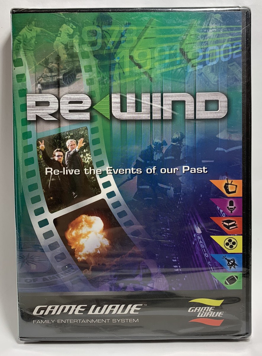 Rewind Game Wave- Family Entertainment System G221 Brand New Sealed