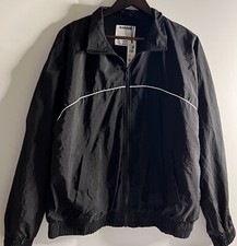 Garage Rain Jacket Full Zip  Black Women’s Size Large