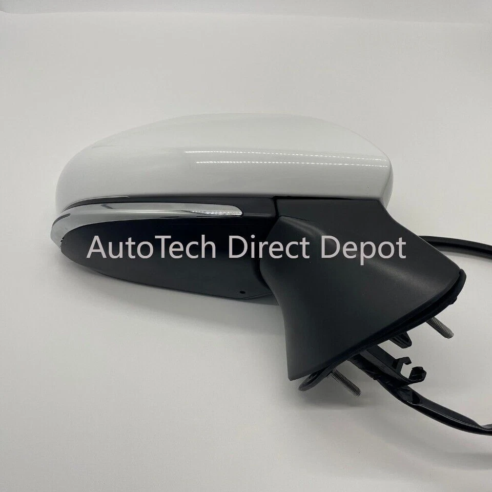 Espejo retrovisor lateral del pasajero para Toyota Camry 2018 2019 2020-2024 con calefacción eléctrica Foto 3 de 4