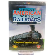 Great American Scenic Railroads - DVD-12 hours 6-Disc Set - Slim Pack