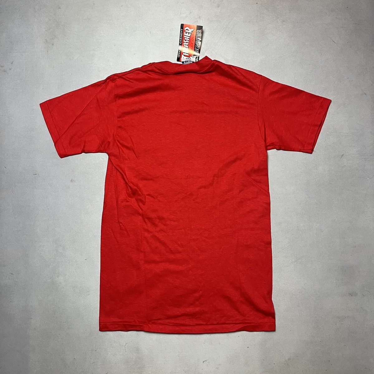 80s USA製 THRASHER Magazine Tシャツ サイズL Vintage NOS/Deadstock 80s Thrasher Magazine Ivory T-Shirt