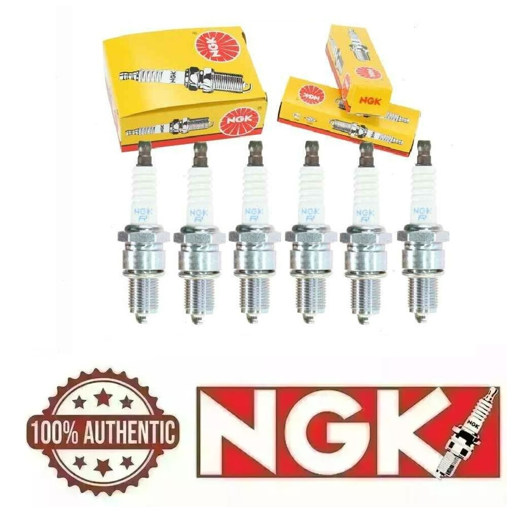 NGK Set Of 6 Spark Plugs BPR4ES Solid for Dodge Chrysler Chevrolet GMC Plymouth