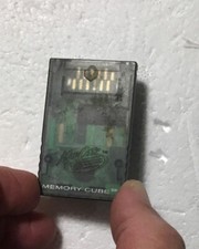 Mad Catz Nintendo GameCube Clear 1X Memory Cube 59 Memory Card ...  Clean