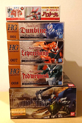 Aura Battler Dunbine Bastole Leprechaun Tod Wryneck Model Kit SET 