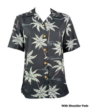 Makani Wind Women's Hawaiian Camp Shirt