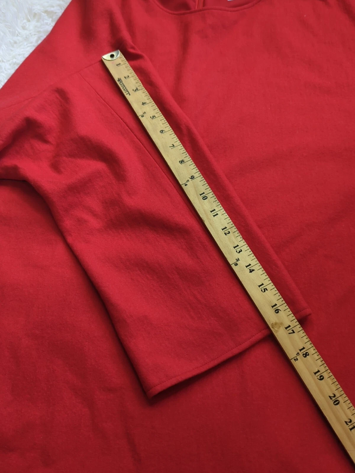 VALENTINO Abito tubino donna Frances Valentine rosso lana tessuto taglia 2xl tasche