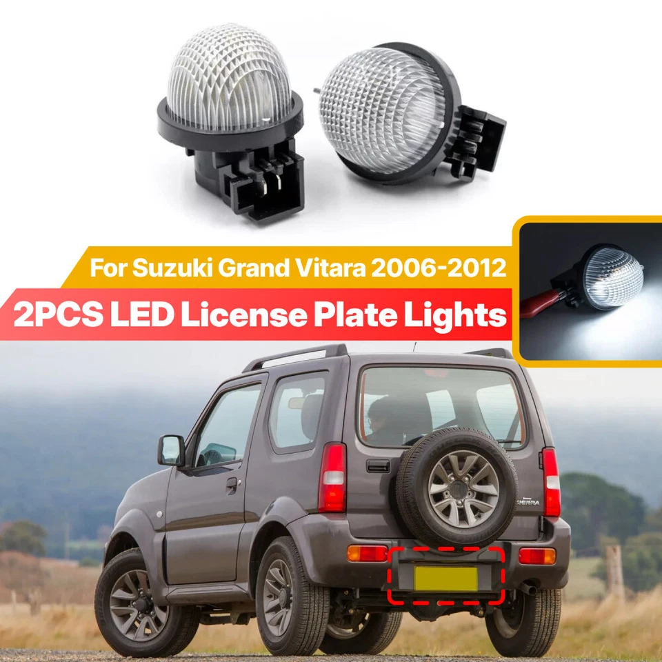 Лампы подсветки номерного знака для Suzuki Grand Vitara 1998-2012 Opel Agila 2000-07 - Изображение 2 из 4