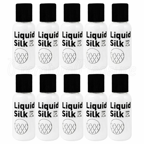 10 Pack x Liquid Silk lubricant Water based Bodywise Luxury lube 50ml