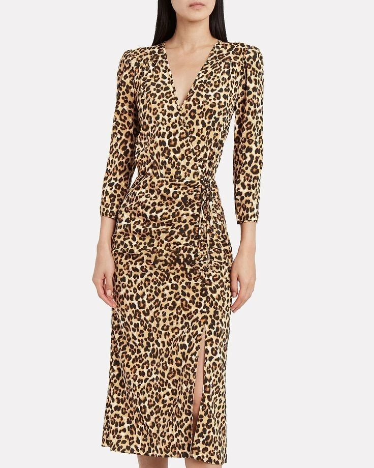 Veronica beard leopard clearance dress