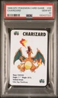 Charizard #06 Pokemon Trading Card Game Mini KFC 1998 Nintendo WOTC PSA 10