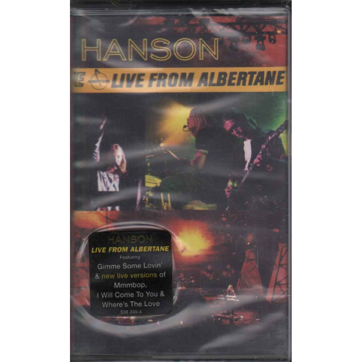 Hanson MC7 Live From Albertane / Mercury ‎– 538 240-4 Sealed